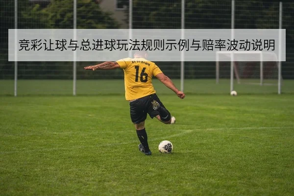竞彩让球与总进球玩法规则示例与赔率波动说明